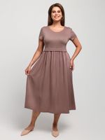 Платье Женственность Виотекс КОФЕЙНЫЙ