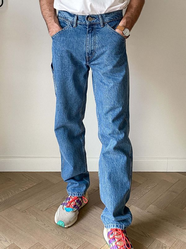 Джинсы 2205 Carpenter светло-синие - фото 1