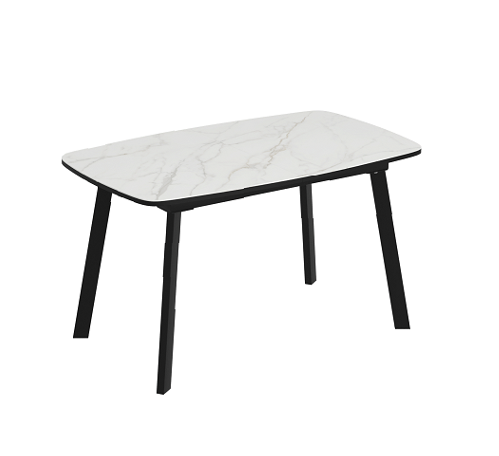 Стол Аврора Валенсия Greys white, Чёрный