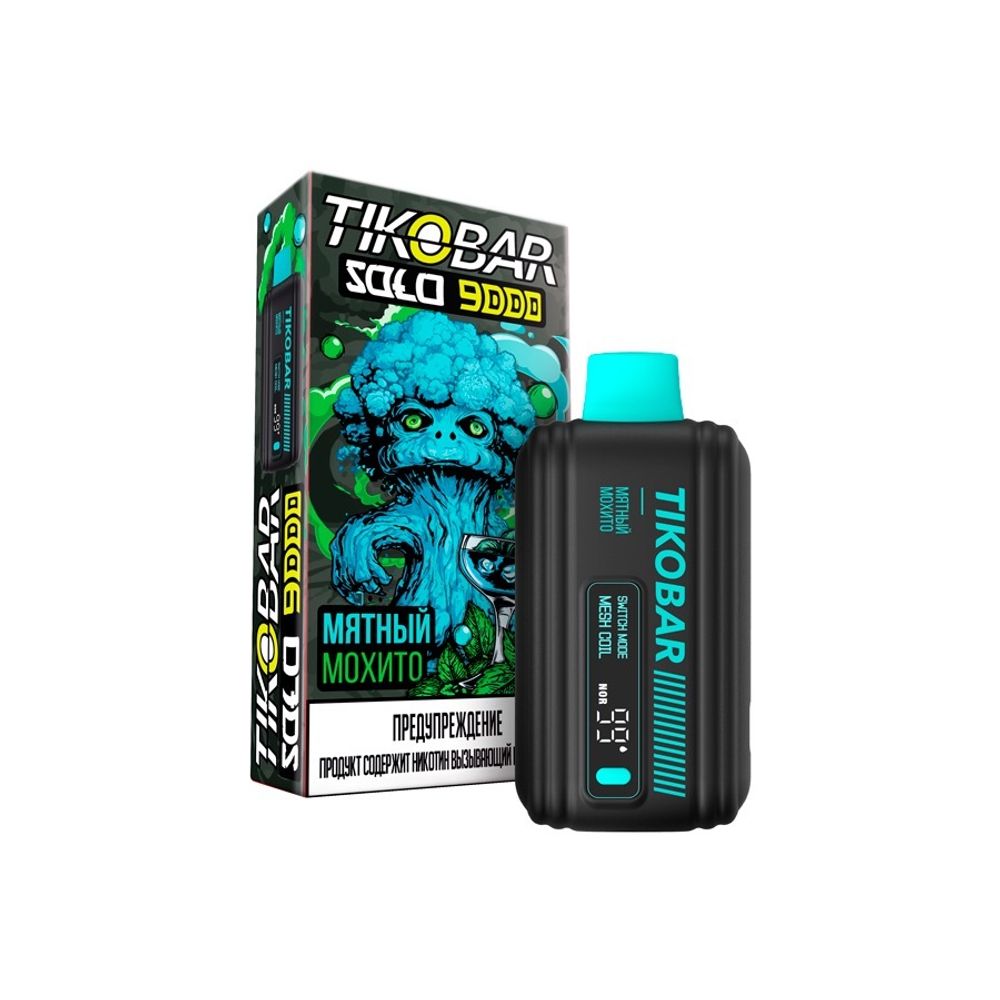 Tikobar Solo 9000 - Mint Mojito (Мятный Мохито)