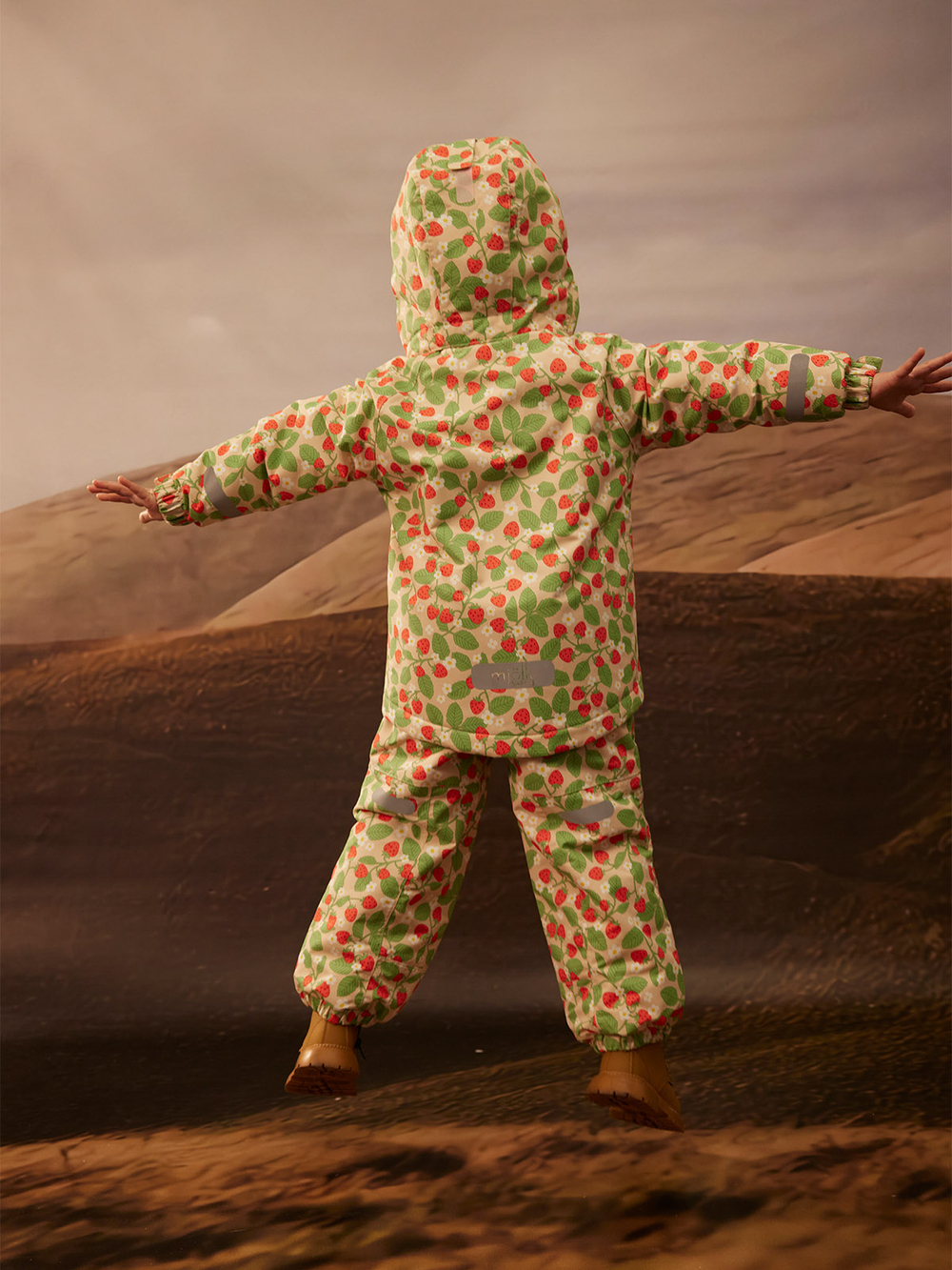 ПРЕДЗАКАЗ Куртка утеплённая демисезонная Mjölk Strawberry, утеплитель 120гр/м2