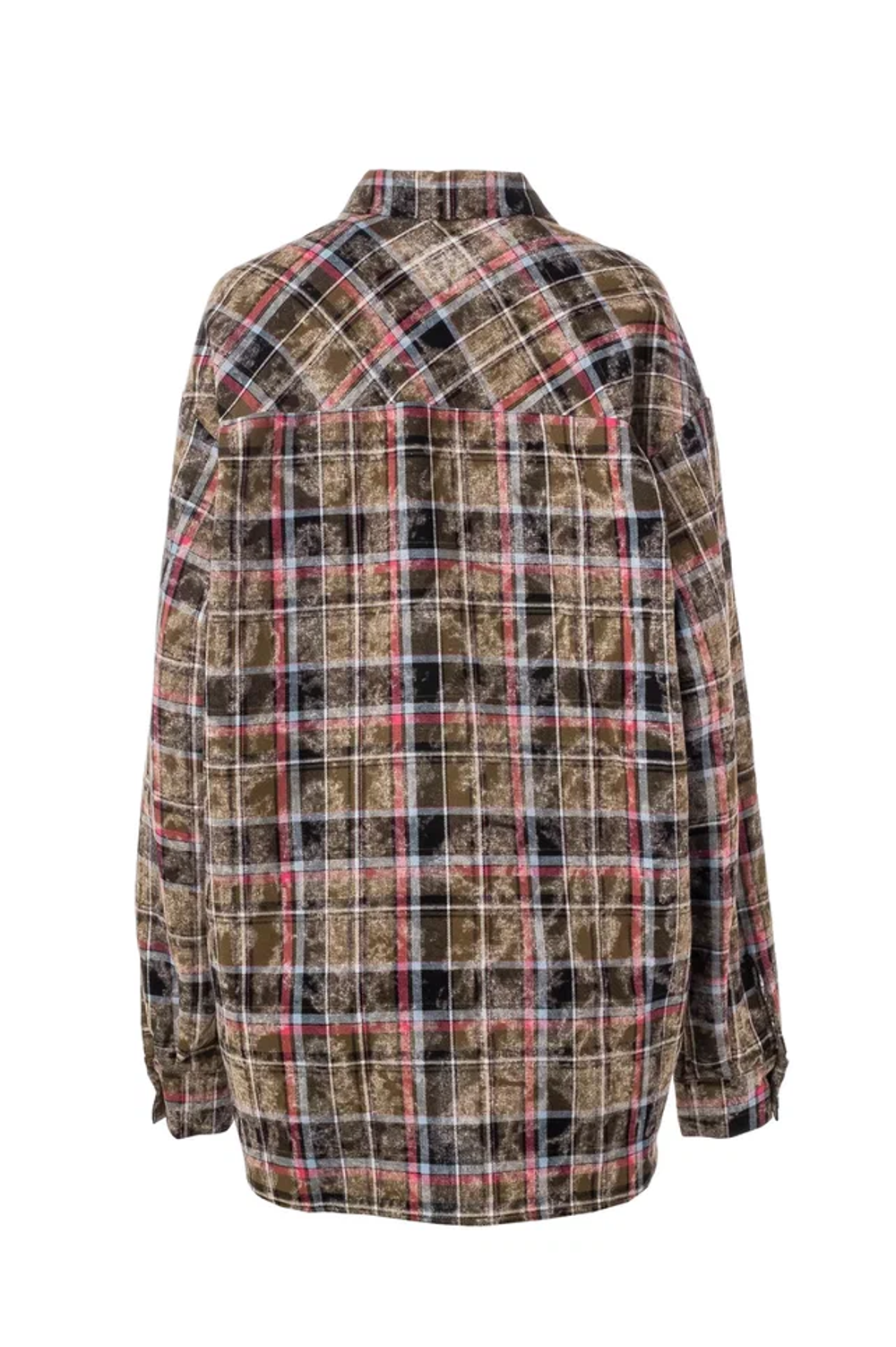 Рубашка женская.Цвет:коричневый(города).Размер:one size