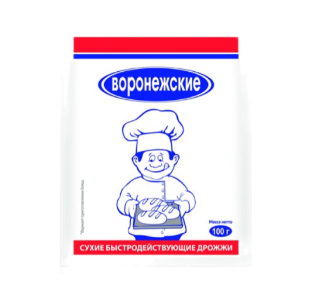 Дрожжи "Воронежские" 100 г
