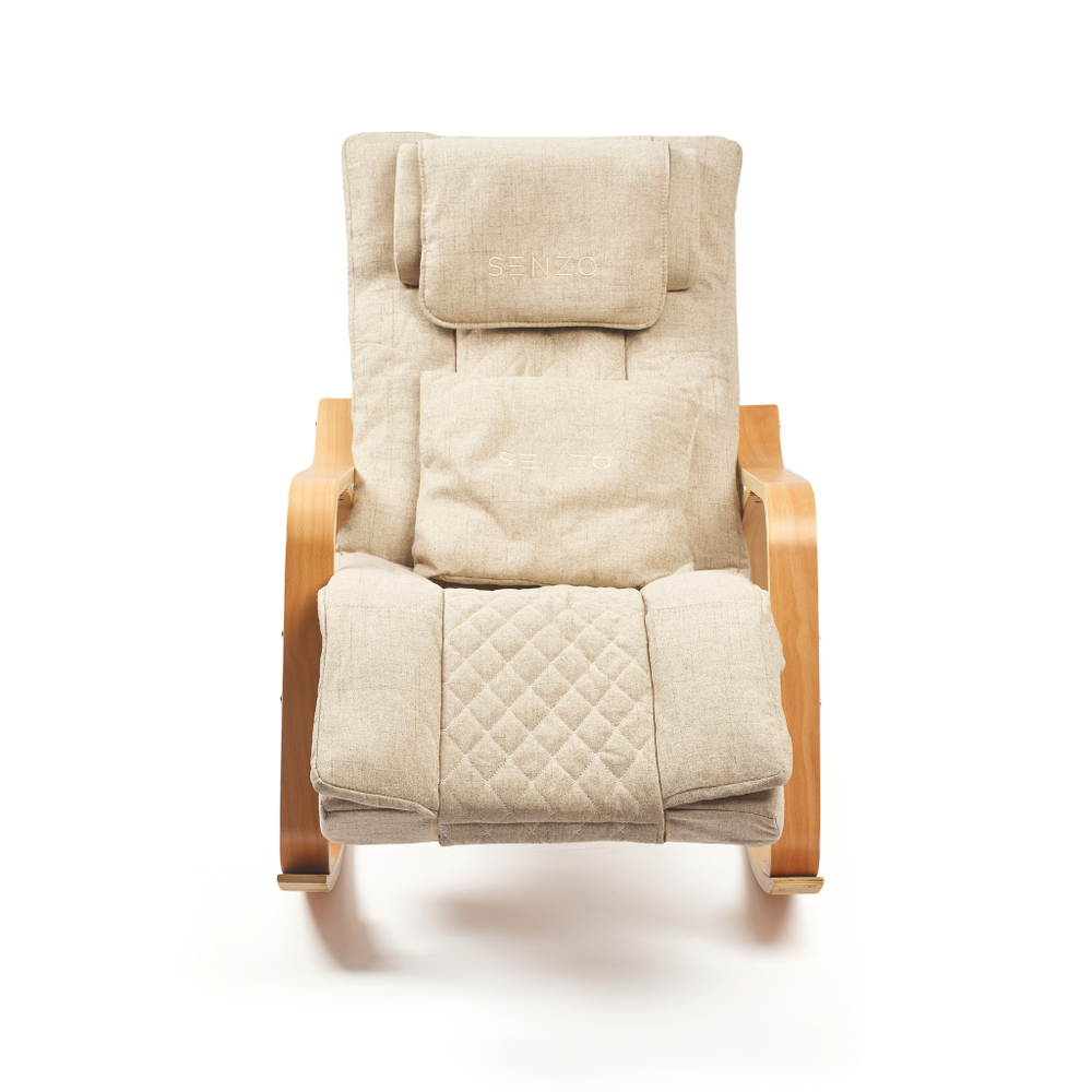 Массажное кресло-качалка Senzo Amaya Grey/Beige