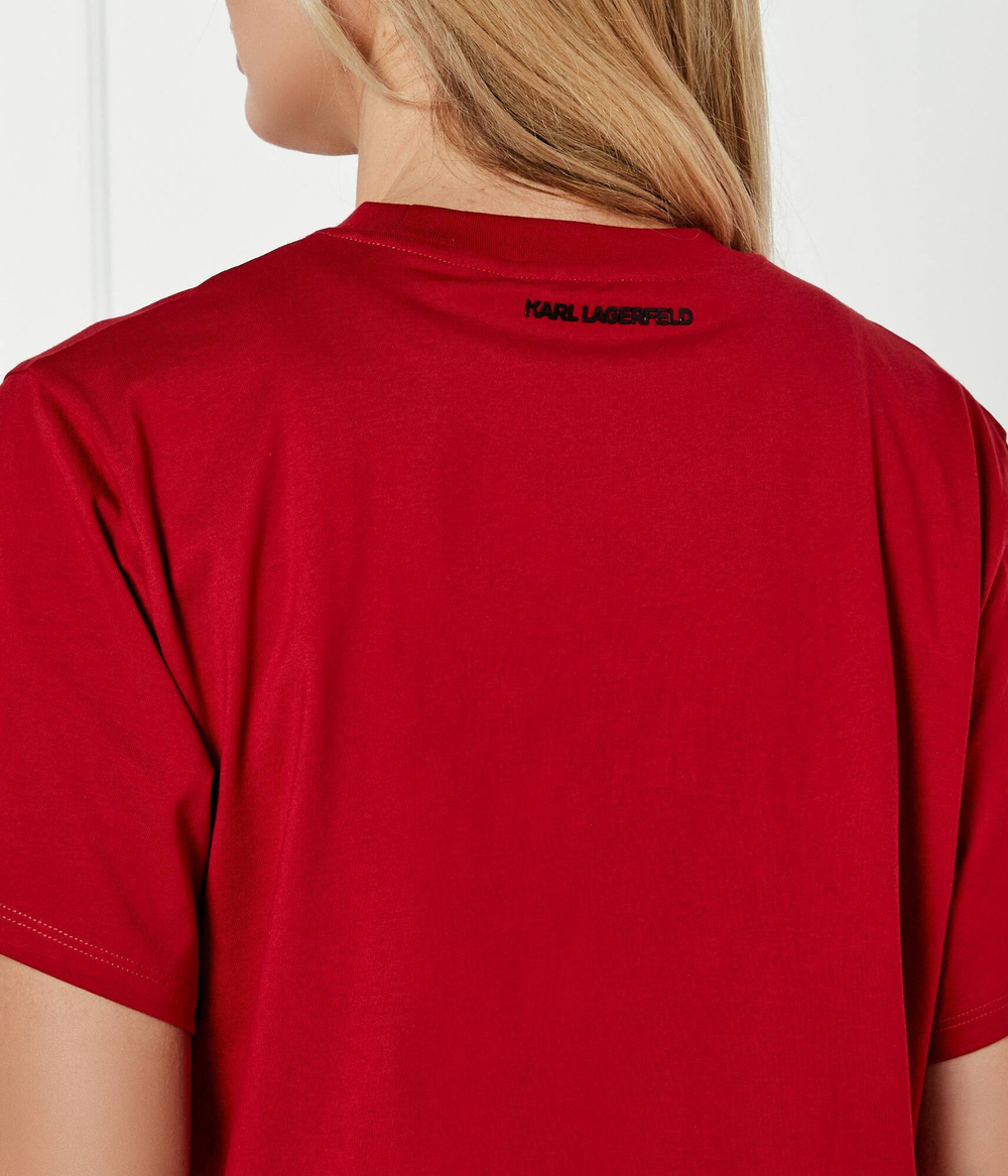 Футболка IKON PATCH Karl Lagerfeld - красный(A1W17025)