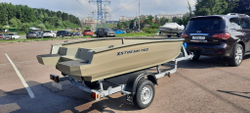 Алюминиевая лодка Xstream 400. В наличии