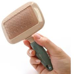 Сликер-пуходерка для средней и длинной шерсти кошек и собак, размер S