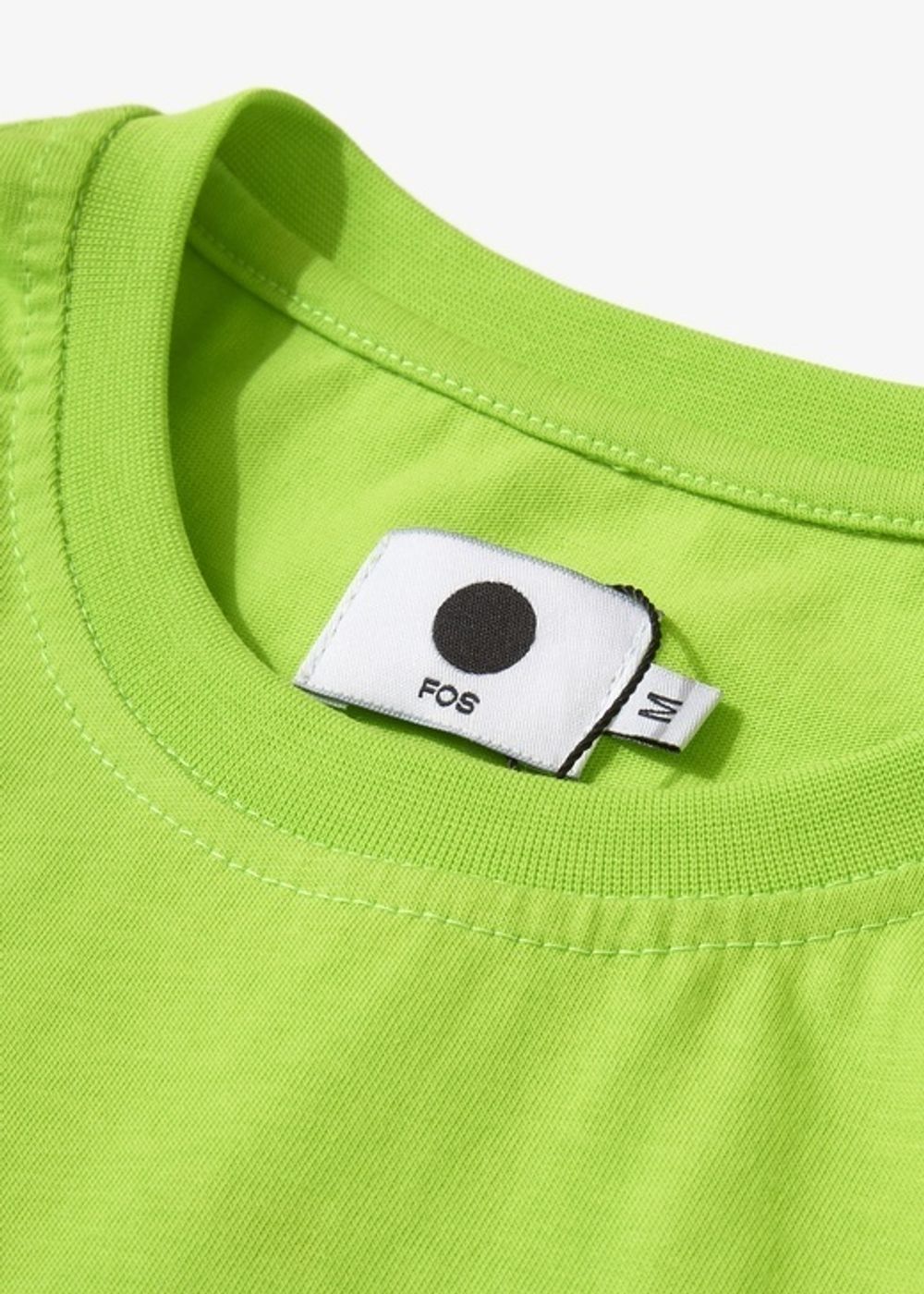 Футболка FOS Кислотно-Зеленая Мужская