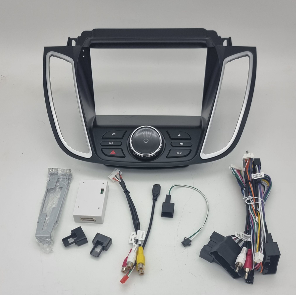 установочный комплект FORD Kuga II 2013+, рамка + проводка KB-SF-9203-2 для высоких комплектаций