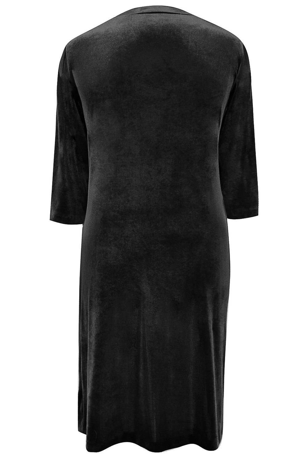 Трикотажная туника 1741А, чёрный #272Ча201741А