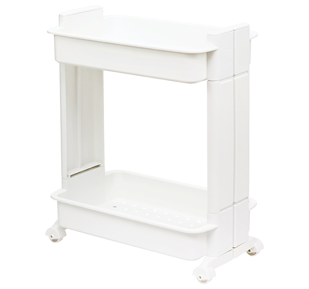 Стойка на колесах широкая (2 секции) М2732, белый