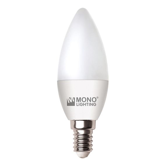 Лампа светодиодная Mono Electric lighting E14 3W 6500K матовая 100-030014-651