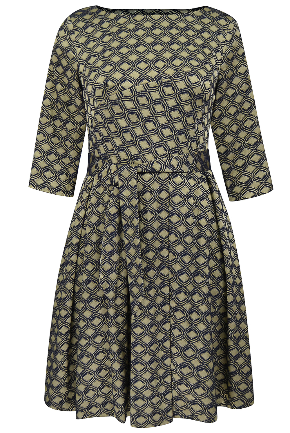 Платье женское 1737ЮП, темно-синий #253ТС051737ЮП