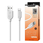 USB cable Lightning Borofone BX14 2m, 2.0A white