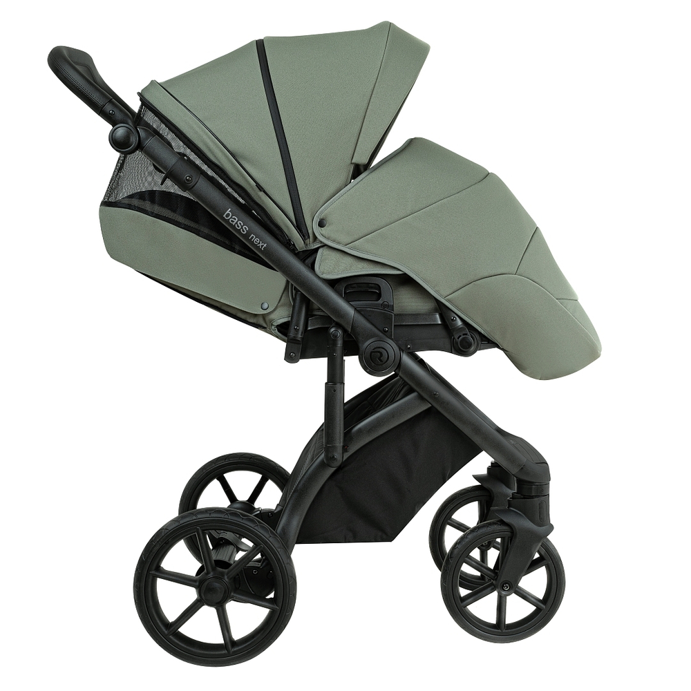 Коляска 2 в 1 Roan Bass Next 2.0, Sage Green