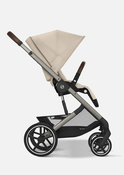 Cybex Детская коляска Balios S Lux BLK 2 в 1 цвет Almond Beige