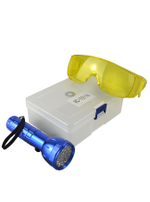 Набор для поиска утечек (УФ фонарик и очки) RC-Т0116