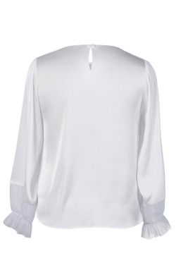 Блузка женская 4101АП, белый #380Бел094101АП