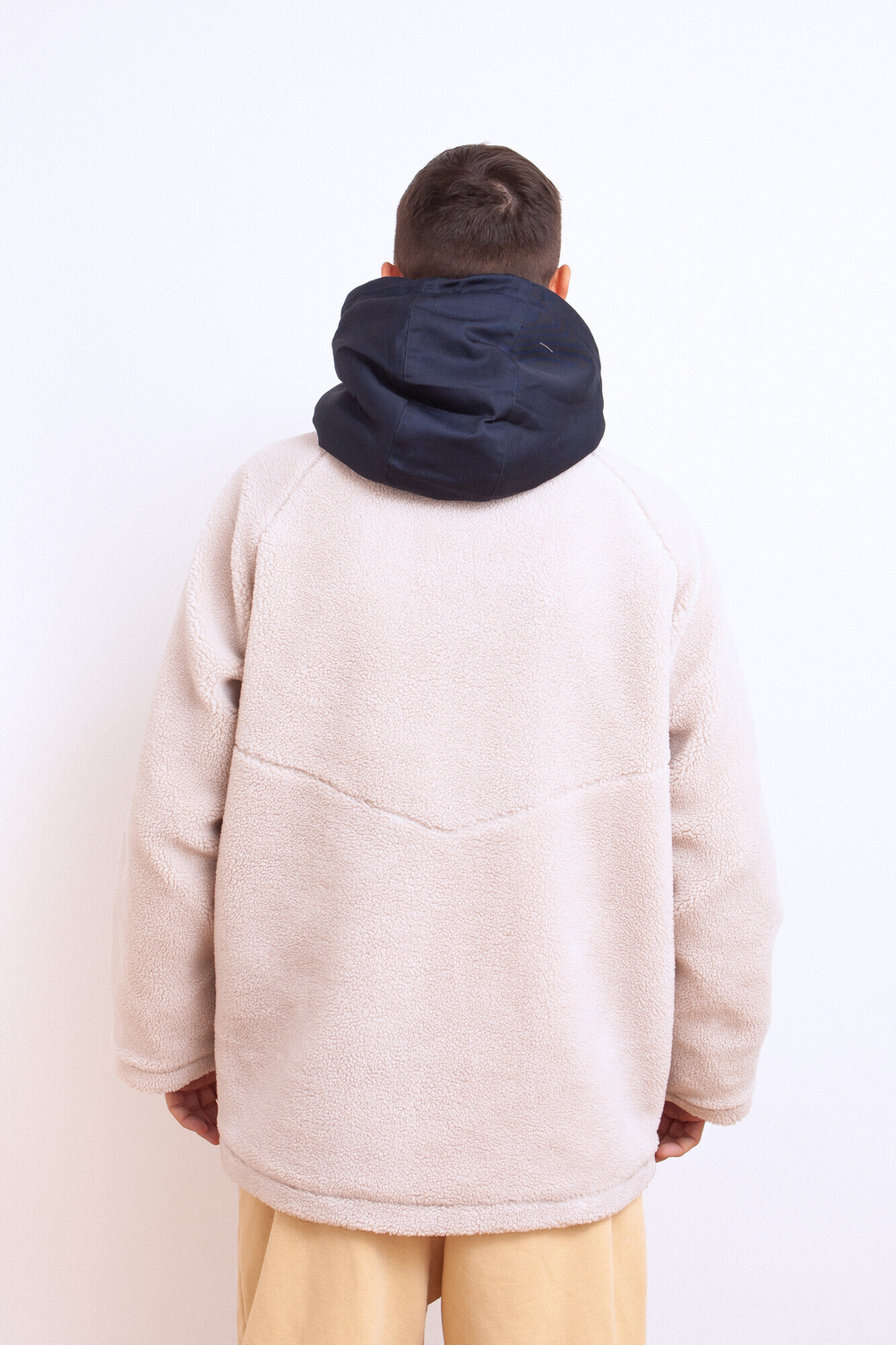 Анорак ЗАПОРОЖЕЦ Sherpa FW23 (Beige/Navy)