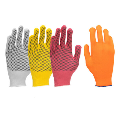 Перчатки в наборе, 4 пары, цвета в ассортименте, ПВХ точка, L, Palisad