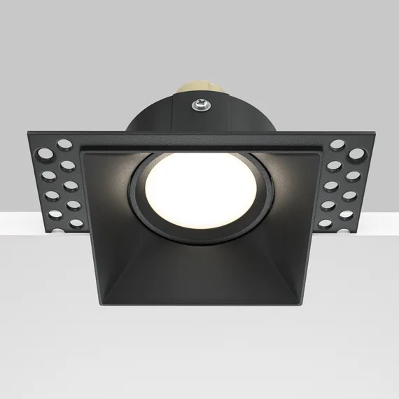 Встраиваемый светильник Точка / Dot 1*GU10 10 Вт Technical dl042-01-sq-b