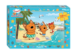 Пазл-maxi 35эл. "Три кота. Море приключений" (Степ пазл)
