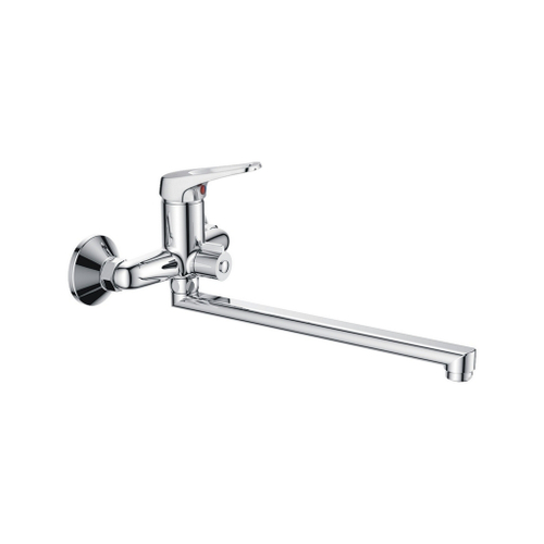 Смеситель для ванны и раковины 35к CN2213 CRON L-излив 300мм, ХРОМ