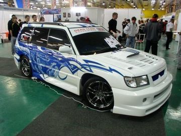 Решетка радиатора Syms для Subaru Forester SF 1997-1999