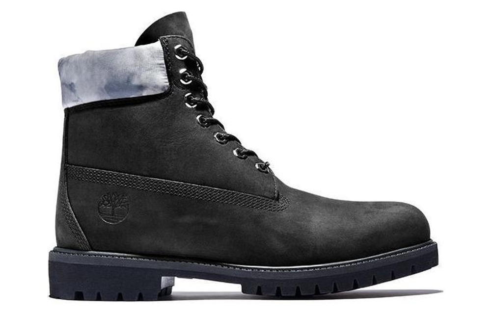 Timberland Premium 6-Inch Black Sliver Boots