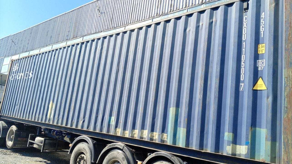 Контейнер 40 футов № CXDU1105007