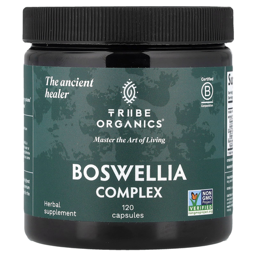 Tribe Organics, Boswellia Complex, 120 капсул