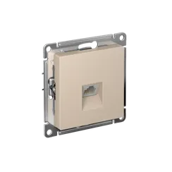 Розетка телефонная AtlasDesign RJ11 механизм песочн. SE ATN001281