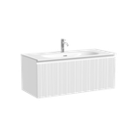 Тумба подвесная SANCOS Code 990х453х400, c одним  ящиком оснащенным доводчиками, цвет белый , арт. CD100W