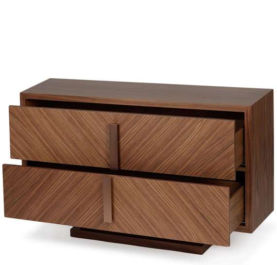 Комод Alpi 120х76 см, шпон ореха