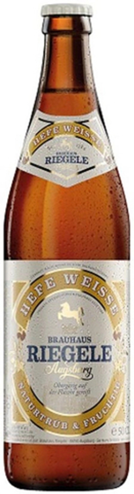 Пиво Ригеле Хефе Вайсе / Riegele Hefe Weisse 0.5 - стекло
