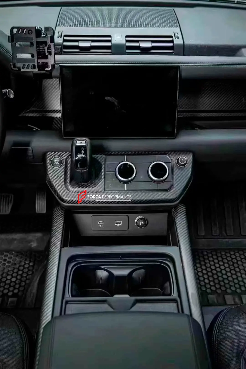 Карбоновые детали интерьера для LAND ROVER DEFENDER L663 2020+ салон Лэнд Ровер Дефендер