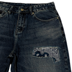 YOONEDE джинсы "DOUBLE BANDANA"