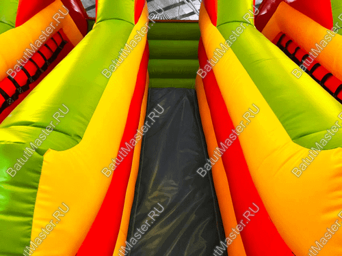 Коммерческий надувной батут "Радуга 2" 11*6*6 м