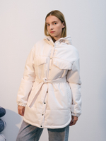 Куртка демисезонная "Эмми" молочный