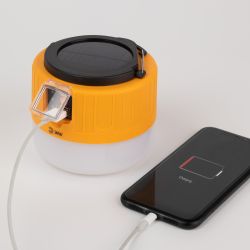 Фонарь кемпинговый светодиодный ЭРА KA-601 Пегас аккумуляторный, на солнечной батарее + дистанционный пульт