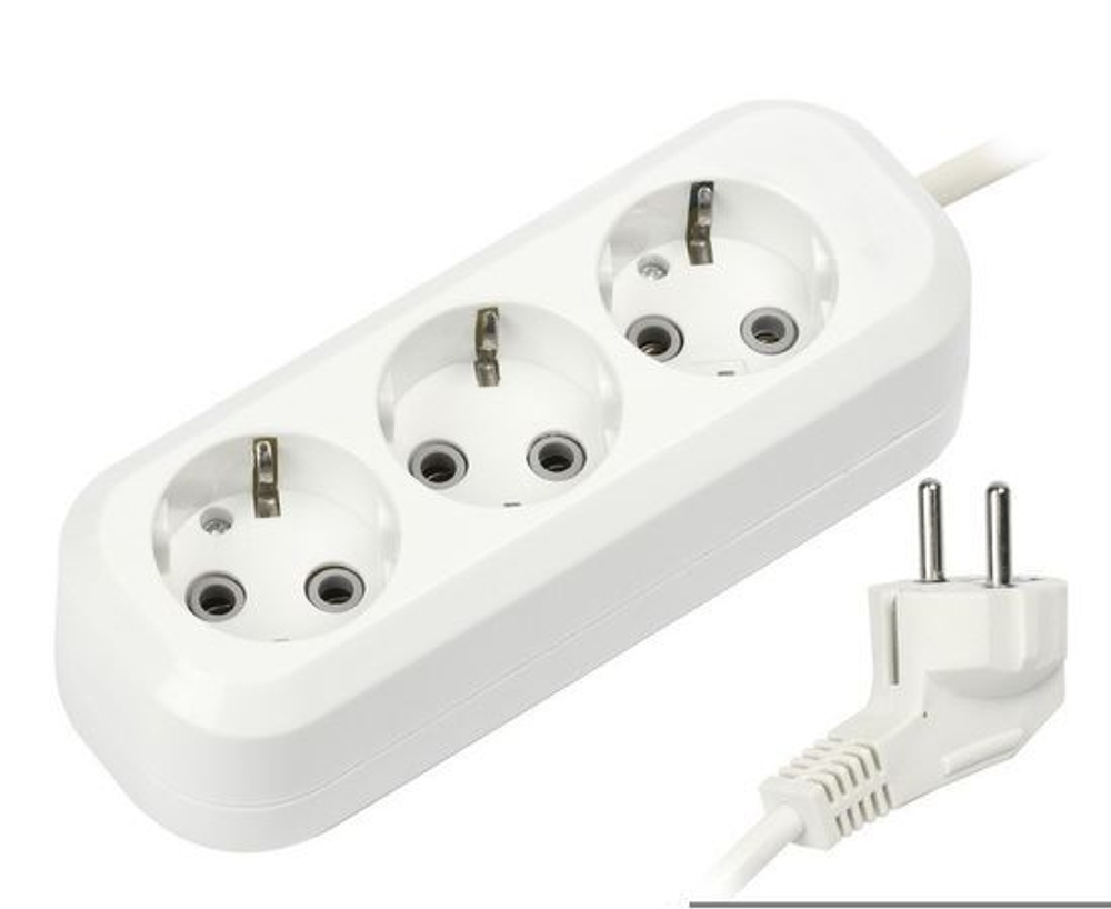 Удлинитель Smartbuy SBE-16-3-03-ZS