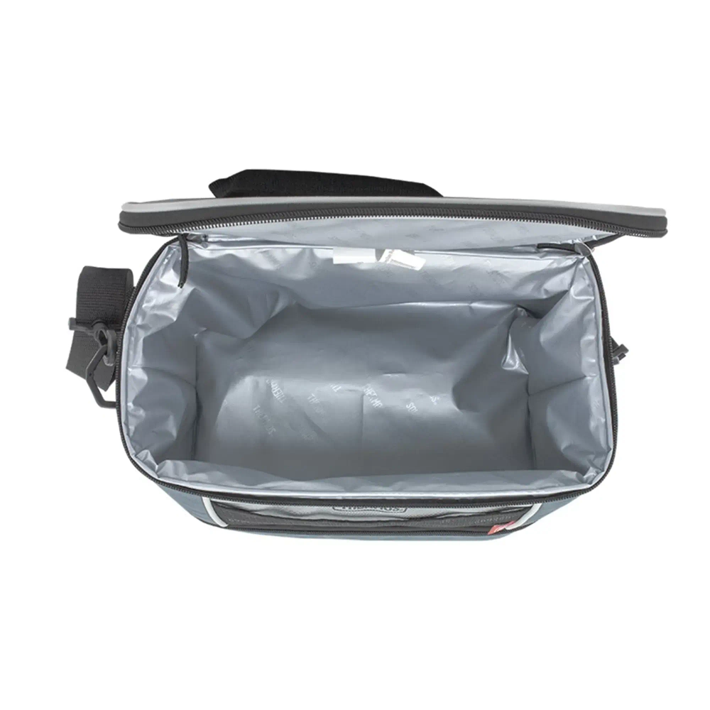 Термосумка Thermos E5 12 Can Cooler DUAL LUNCH BOX (9 л.), серая