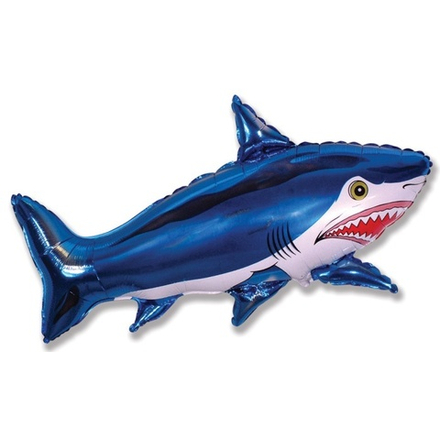 Мини Фигура Flexmetal Акула, синяя #902643A