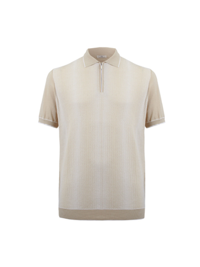 Поло с коротким рукавом на молнии Atelier Portofino