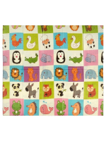 107235/Развивающий игровой коврик Elefantino, двусторонний, складной, размер 180*200*1 см