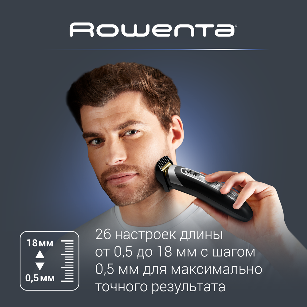 Мультитриммер Rowenta TRIM&STYLE 11в1 TN9110F4