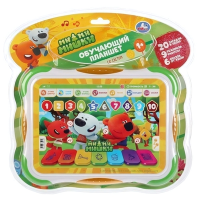 Обучающий планшет "Ми-Ми-Мишки" песни, сказки, загадки B1724082-R5 (Умка)