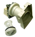 Сливной насос в сборе с улиткой для стиральной машины Electrolux/Zanussi/AEG askoll M259  - 5180100017, 4055113312