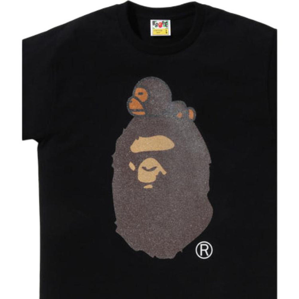 A Bathing Ape Bathing Ape Футболка Cotton Regular Straight Fit Summer 0zxtem00210xq черный