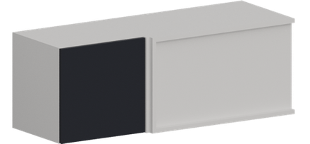 Кухня Модуль ШВУГ 1010 Графит / Индиго